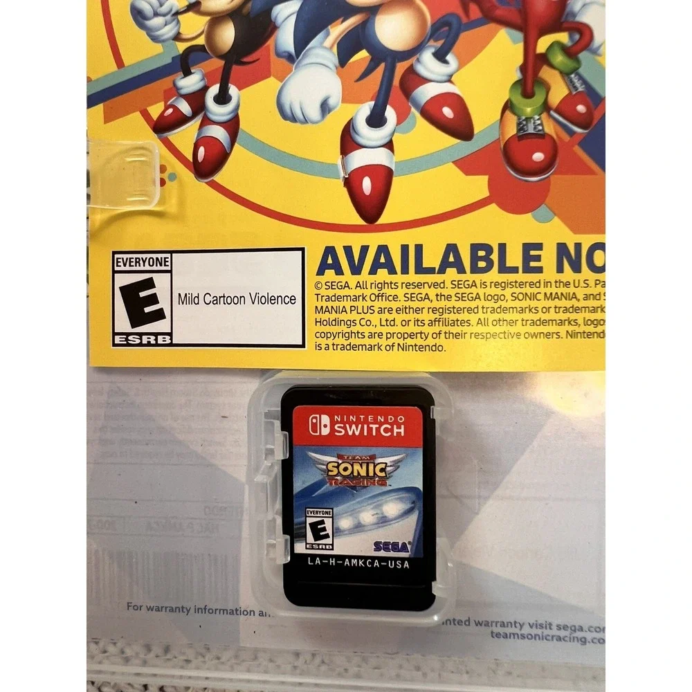 Team Sonic Racing - Nintendo Switch - Tested - Picture 2 of 2